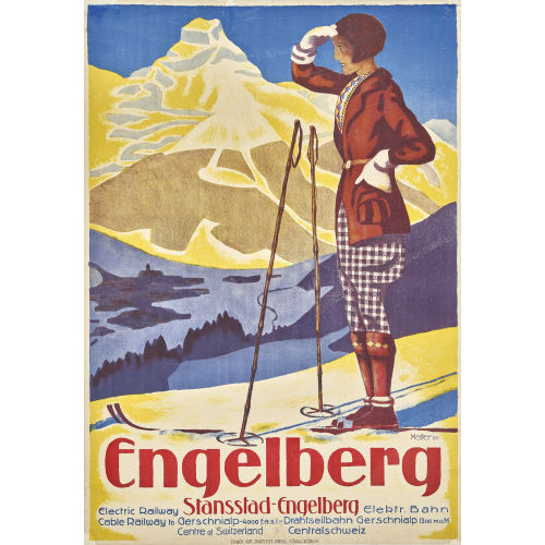 HERBERT MATTER : 'Engelberg' (DOBIASCHOFSKY AUKTIONEN AG)