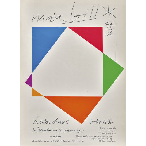 MAX BILL : 'Helmhaus Z�rich 2008' (DOBIASCHOFSKY AUKTIONEN AG)