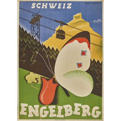 HERBERT MATTER : 'Engelberg Schweiz' (DOBIASCHOFSKY AUKTIONEN AG)