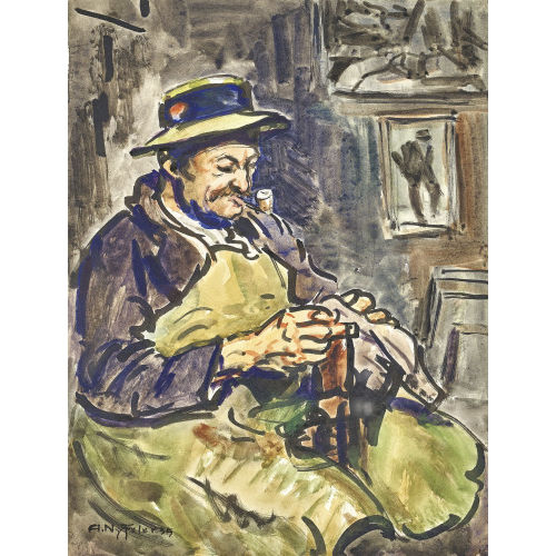ALBERT NYFELER : 'Flickschuster' (DOBIASCHOFSKY AUKTIONEN AG)
