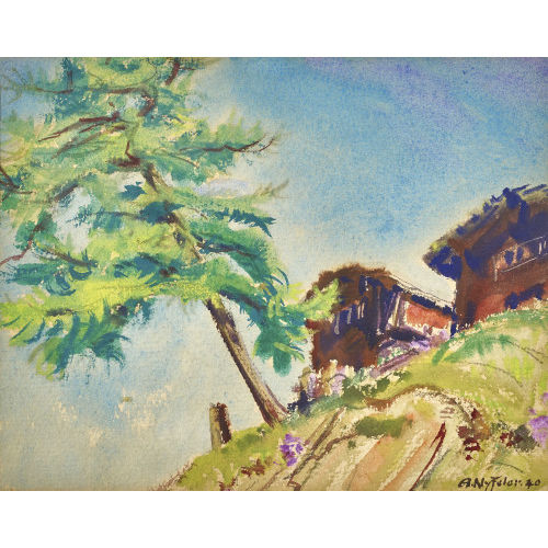 ALBERT NYFELER : 'Gletscheralp' (DOBIASCHOFSKY AUKTIONEN AG)