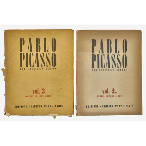 PABLO PICASSO : Christian Zervos: 'Pablo Picasso' (DOBIASCHOFSKY AUKTIONEN AG)