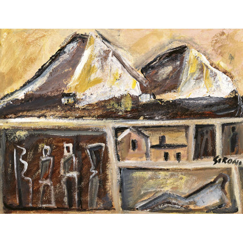 MARIO SIRONI : Paesaggio (DOBIASCHOFSKY AUKTIONEN AG)