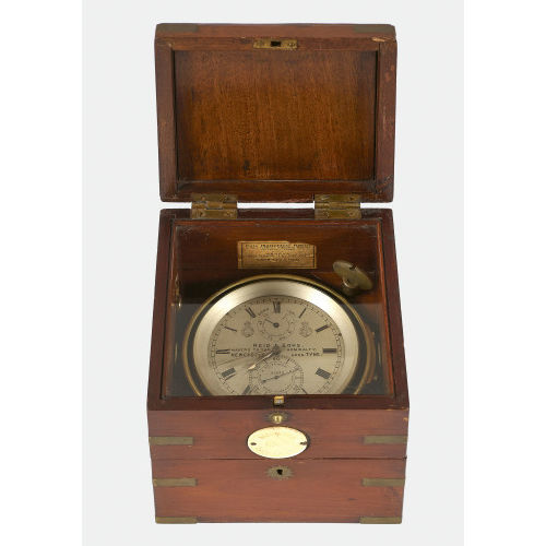 SCHIFFSCHRONOMETER : Newcastle, um 1900 (Reid & Sons) (DOBIASCHOFSKY AUKTIONEN AG)