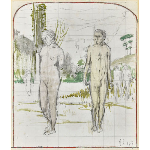 ALBERT SCHMIDT : Homme et femme (DOBIASCHOFSKY AUKTIONEN AG)