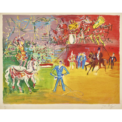 JEAN DUFY : Le cirque (DOBIASCHOFSKY AUKTIONEN AG)