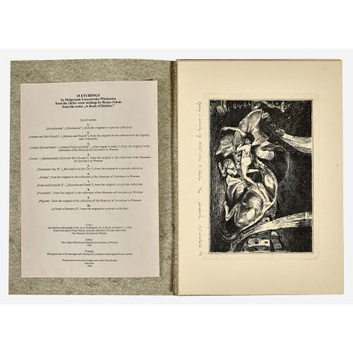 MALGORZATA LESZCZEWSKA-WLODARSKA : 'A Book of Idolatry' (DOBIASCHOFSKY AUKTIONEN AG)