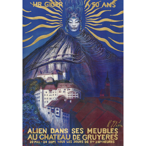 HANS-RUEDI GIGER : 'H.R. Giger 50 Ans Alien dans ses Meubles...' (DOBIASCHOFSKY AUKTIONEN AG)