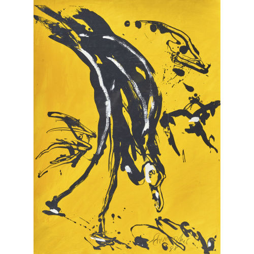 EMIL SCHUMACHER : Der Vogel (DOBIASCHOFSKY AUKTIONEN AG)