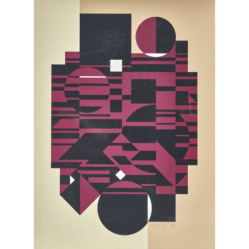 VICTOR VASARELY : Ohne Titel (DOBIASCHOFSKY AUKTIONEN AG)