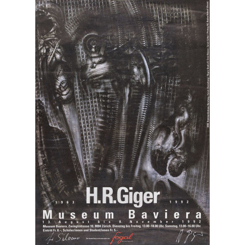 HANS-RUEDI GIGER : 'H.R. Giger Museum Baviera 1992' (DOBIASCHOFSKY AUKTIONEN AG)