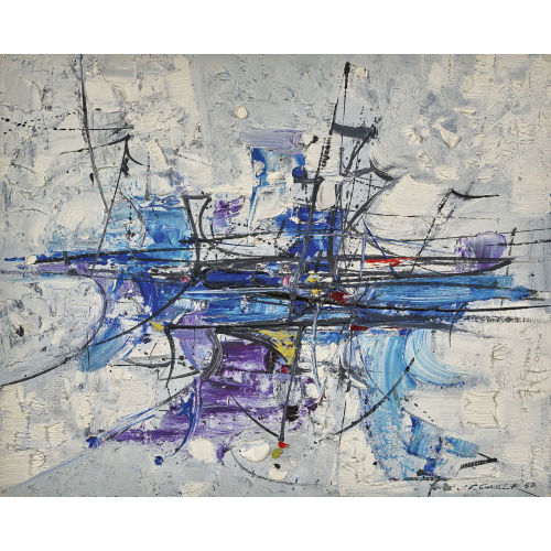 JEAN-FRAN�OIS COMMENT : 'Composition' (DOBIASCHOFSKY AUKTIONEN AG)