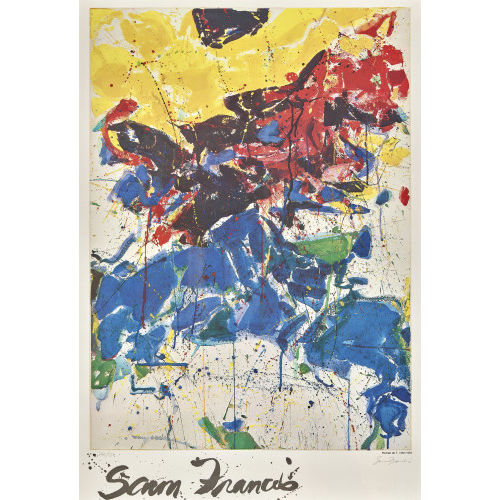 SAM FRANCIS : 'Portrait de T.' (DOBIASCHOFSKY AUKTIONEN AG)