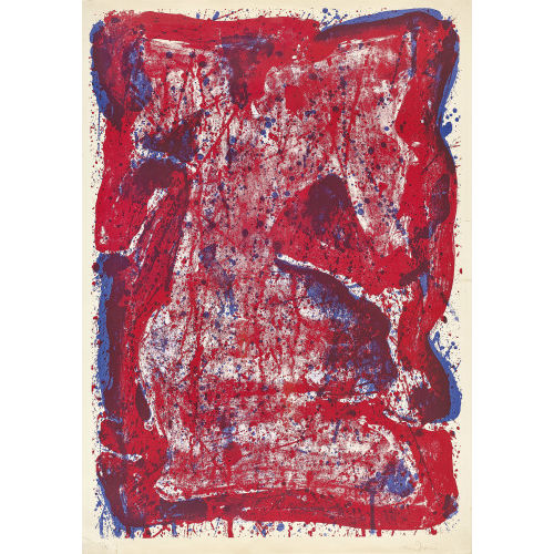 SAM FRANCIS : 'Affiche Moderna Museet' (DOBIASCHOFSKY AUKTIONEN AG)