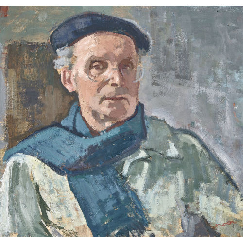 KARL MOOR : Selbstportr�t (DOBIASCHOFSKY AUKTIONEN AG)