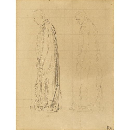 FERDINAND HODLER : Studie zu 'Eurythmie' (DOBIASCHOFSKY AUKTIONEN AG)