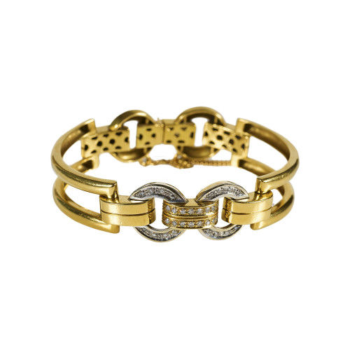 DIAMANT-ARMSPANGE : (DOBIASCHOFSKY AUKTIONEN AG)