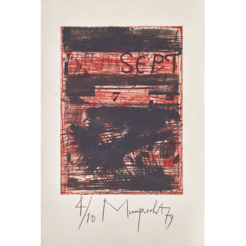 RUDOLF MUMPRECHT : 'Sept' (DOBIASCHOFSKY AUKTIONEN AG)
