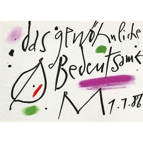 RUDOLF MUMPRECHT : 'Das gew�hnliche Bedeutsame' (DOBIASCHOFSKY AUKTIONEN AG)