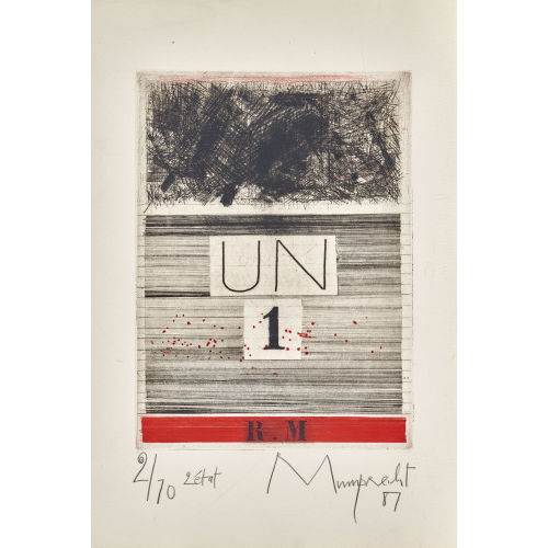 RUDOLF MUMPRECHT : 'UN1' (DOBIASCHOFSKY AUKTIONEN AG)