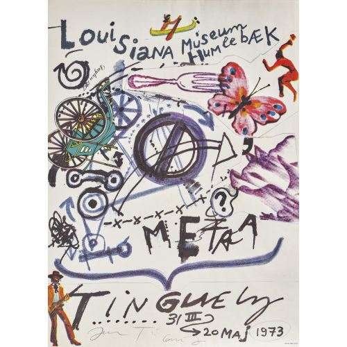 JEAN TINGUELY : 'Louisiana Museum 1973' (DOBIASCHOFSKY AUKTIONEN AG)