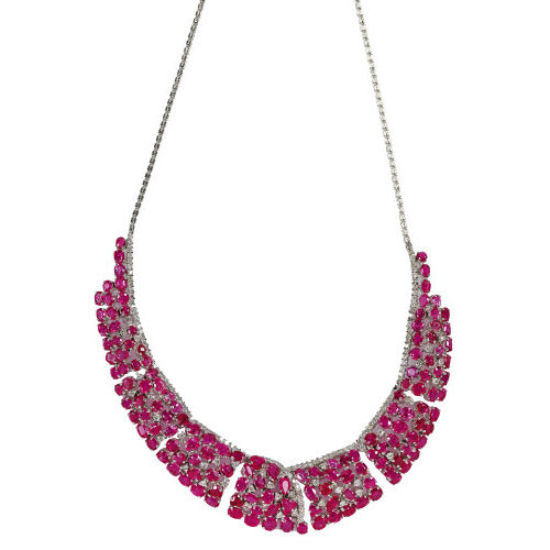 SPINELL-BRILLANT-COLLIER : (DOBIASCHOFSKY AUKTIONEN AG)