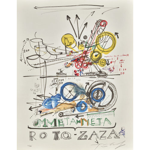 JEAN TINGUELY : 'Meta-Meta/Roto-Zaza' (DOBIASCHOFSKY AUKTIONEN AG)