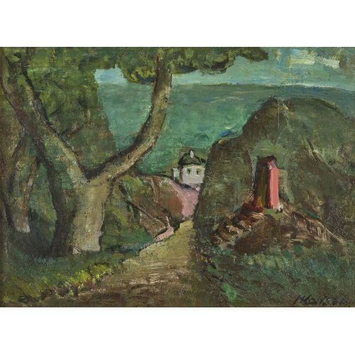 HANS KAISER : S�dliche Landschaft (DOBIASCHOFSKY AUKTIONEN AG)