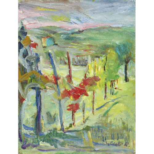 RODOLFO SOLDATI : 'Meriggio d'Autunno a Pedrinate' (DOBIASCHOFSKY AUKTIONEN AG)