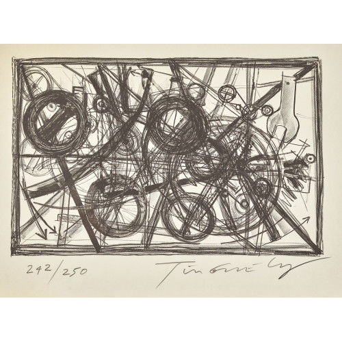 JEAN TINGUELY : Maschinenr�der (DOBIASCHOFSKY AUKTIONEN AG)