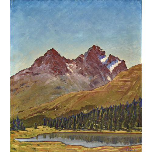 LOUIS D�RR : Piz Albana und Piz Julier (DOBIASCHOFSKY AUKTIONEN AG)