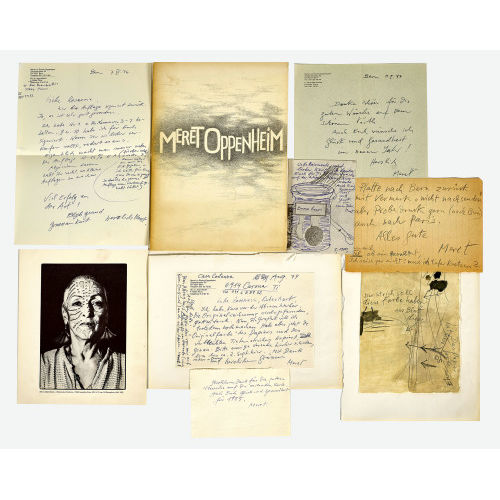 MERET OPPENHEIM : Konvolut (DOBIASCHOFSKY AUKTIONEN AG)