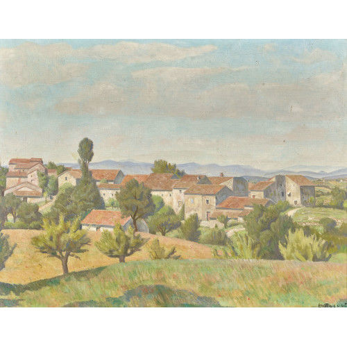 PAUL TH�OPHILE ROBERT : Paysage au sud (DOBIASCHOFSKY AUKTIONEN AG)