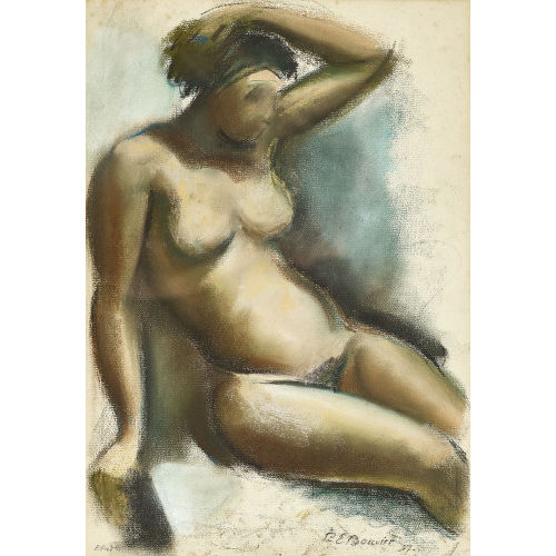 PIERRE-EUG�NE BOUVIER : Femme nue (DOBIASCHOFSKY AUKTIONEN AG)
