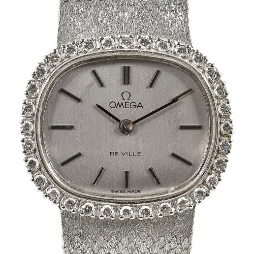 OMEGA : Lady's wristwatch 'DeVille' (DOBIASCHOFSKY AUKTIONEN AG)