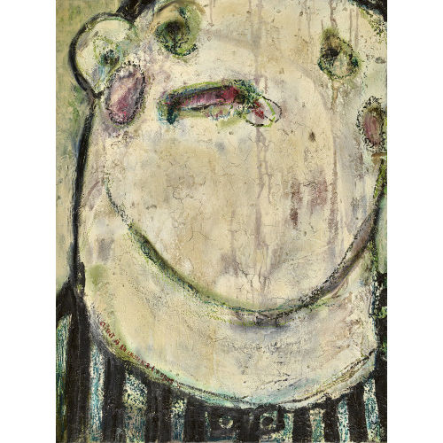 L�OPOLD RABUS : 'Client � la caisse No.3' (DOBIASCHOFSKY AUKTIONEN AG)
