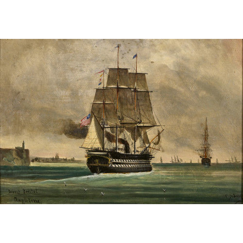 FRAN�OIS MARGUERITE CH�RI (AUCH CHARLES CH�RI) DUBREUIL : 'Devant Bristol. Angleterre' (DOBIASCHOFSKY AUKTIONEN AG)