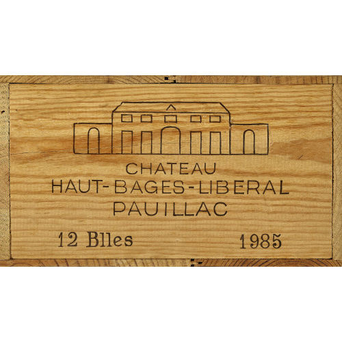 CH�TEAU HAUT-BAGES-LIB�RAL : Pauillac, Grand Cru Class�, 1985 (DOBIASCHOFSKY AUKTIONEN AG)