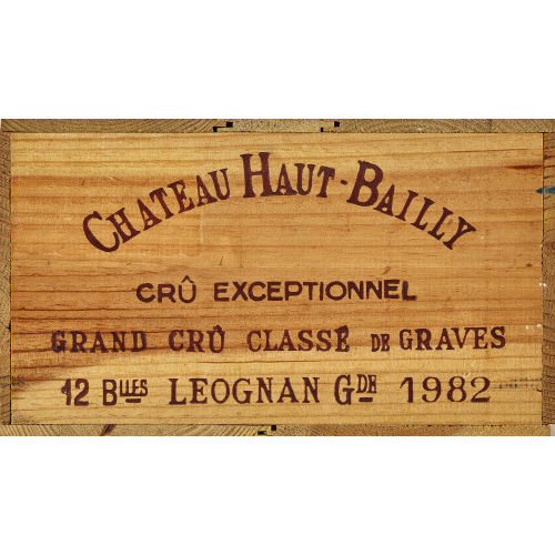 CH�TEAU HAUT-BAILLY : Pessac-L�ognan, Grand Cru Class�, 1982 (DOBIASCHOFSKY AUKTIONEN AG)