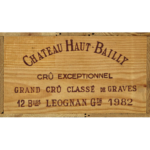 CH�TEAU HAUT-BAILLY : Pessac-L�ognan, Grand Cru Class�, 1982 (DOBIASCHOFSKY AUKTIONEN AG)