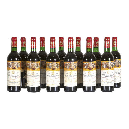CH�TEAU MOUTON ROTHSCHILD : Pauillac, Premier Grand Cru Class�, 1987 (DOBIASCHOFSKY AUKTIONEN AG)