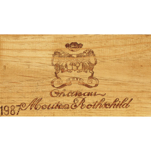 CH�TEAU MOUTON ROTHSCHILD : Pauillac, Premier Grand Cru Class�, 1987 (DOBIASCHOFSKY AUKTIONEN AG)