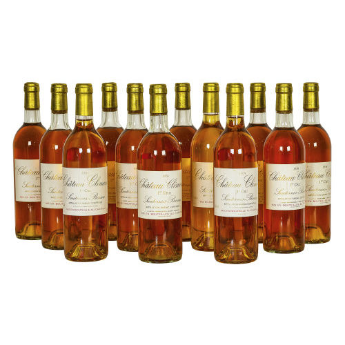 CH�TEAU CLIMENS : Sauternes/Barsac, Premier Cru Class�, 1976/1995 (DOBIASCHOFSKY AUKTIONEN AG)