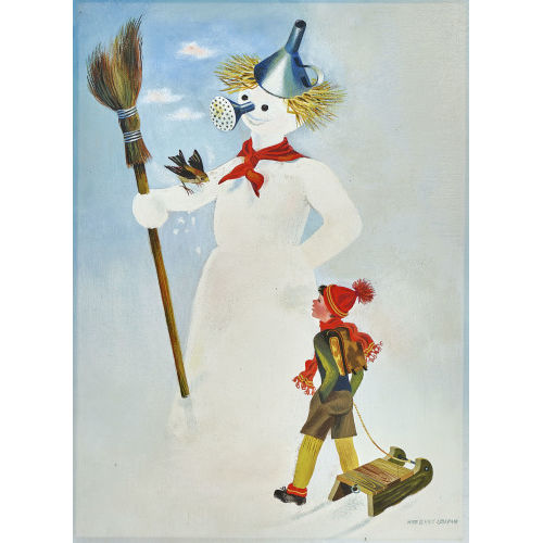 HERBERT LEUPIN : Der Winter (DOBIASCHOFSKY AUKTIONEN AG)