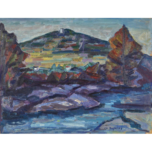 CHRISTIANE ZUFFEREY : Paysage (DOBIASCHOFSKY AUKTIONEN AG)