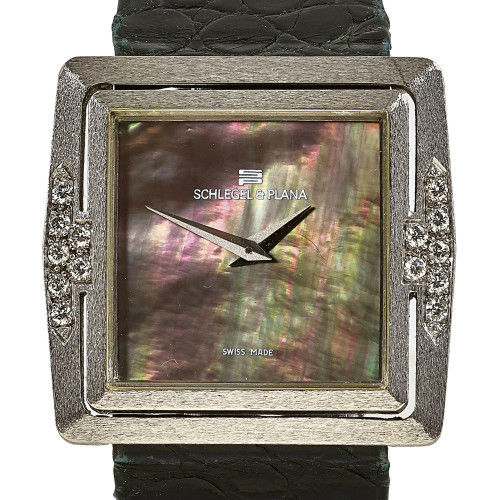 SCHLEGEL & PLANA : Lady's wristwatch designed by Julia Plana (DOBIASCHOFSKY AUKTIONEN AG)