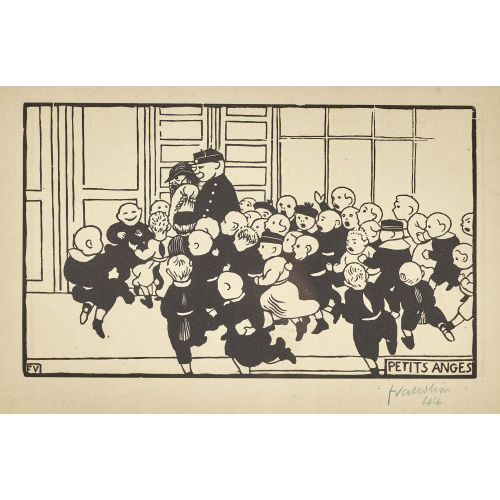 F�LIX VALLOTTON : 'Petits anges' (DOBIASCHOFSKY AUKTIONEN AG)