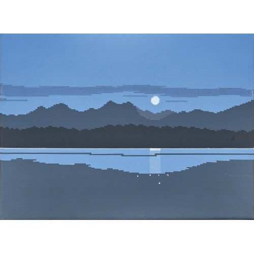 STEFAN R�ESCH : 'Ohne Titel' (Vollmond) (DOBIASCHOFSKY AUKTIONEN AG)