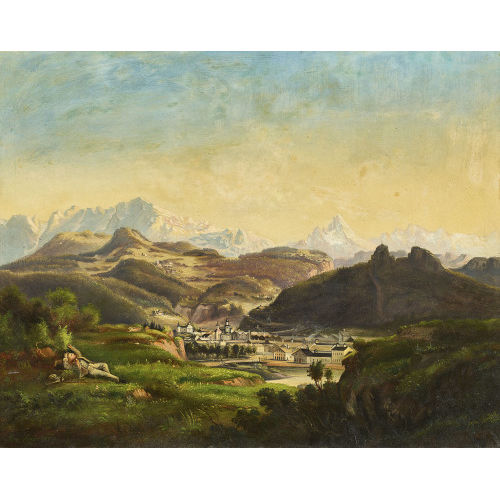 JAKOB EGGLI : Berglandschaft (DOBIASCHOFSKY AUKTIONEN AG)