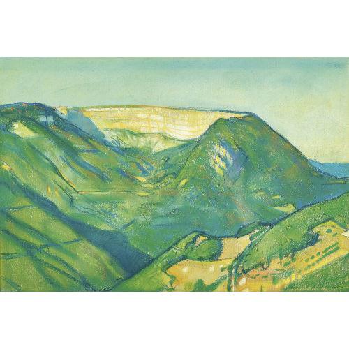 CHARLES L'EPLATTENIER : 'Le Creux du Van' (DOBIASCHOFSKY AUKTIONEN AG)